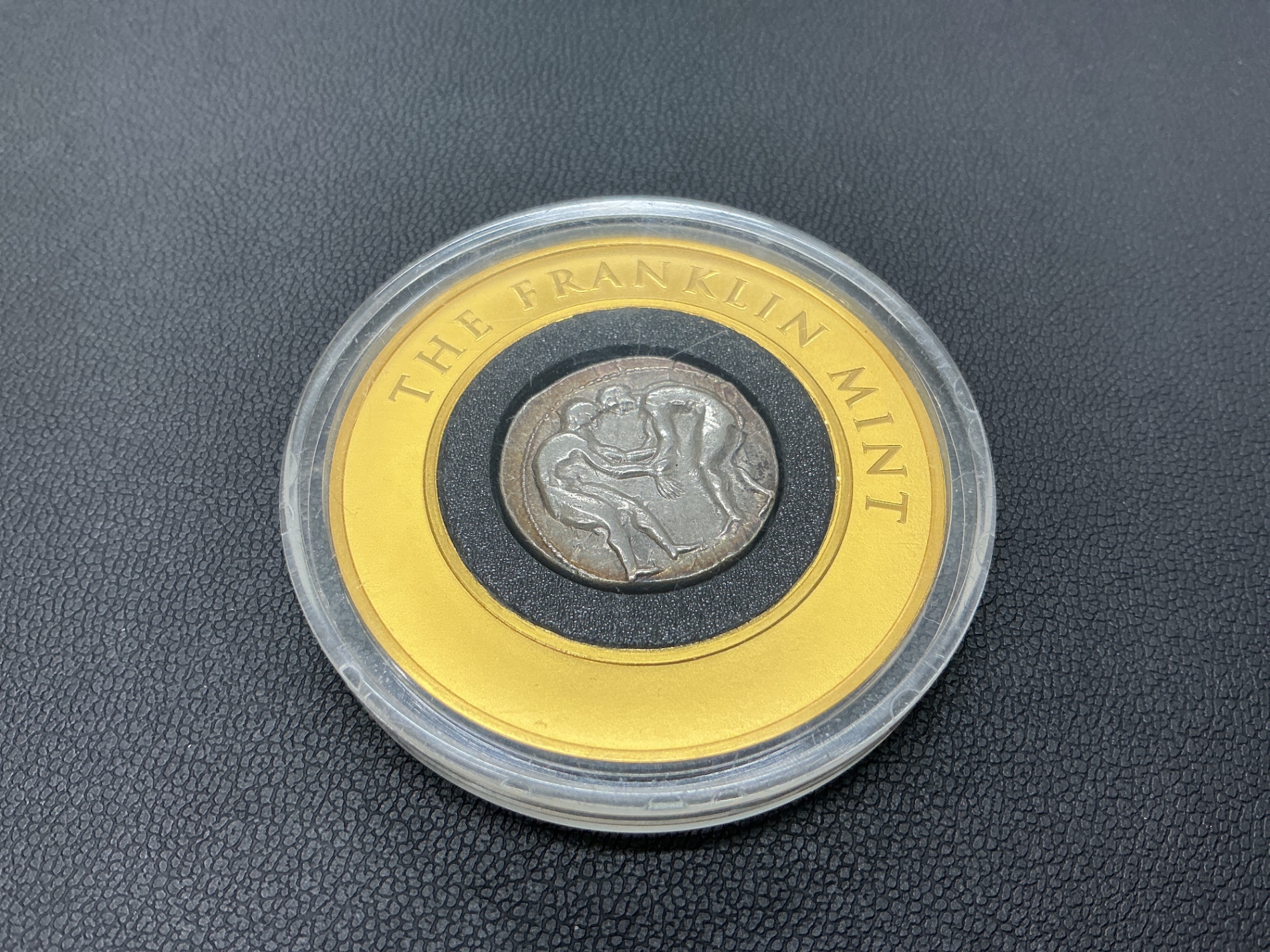 本物保証　初めてのオリンピック銀貨　フランクリンミント　　骨董 買取実績】THE FRANKLIN MINT 初めてのオリンピック銀メダル – 買取